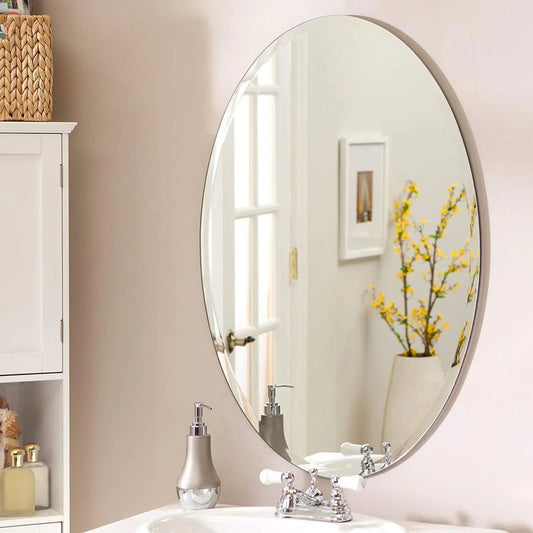 Graceful Oval Wall Mirror Elevate Your Decor