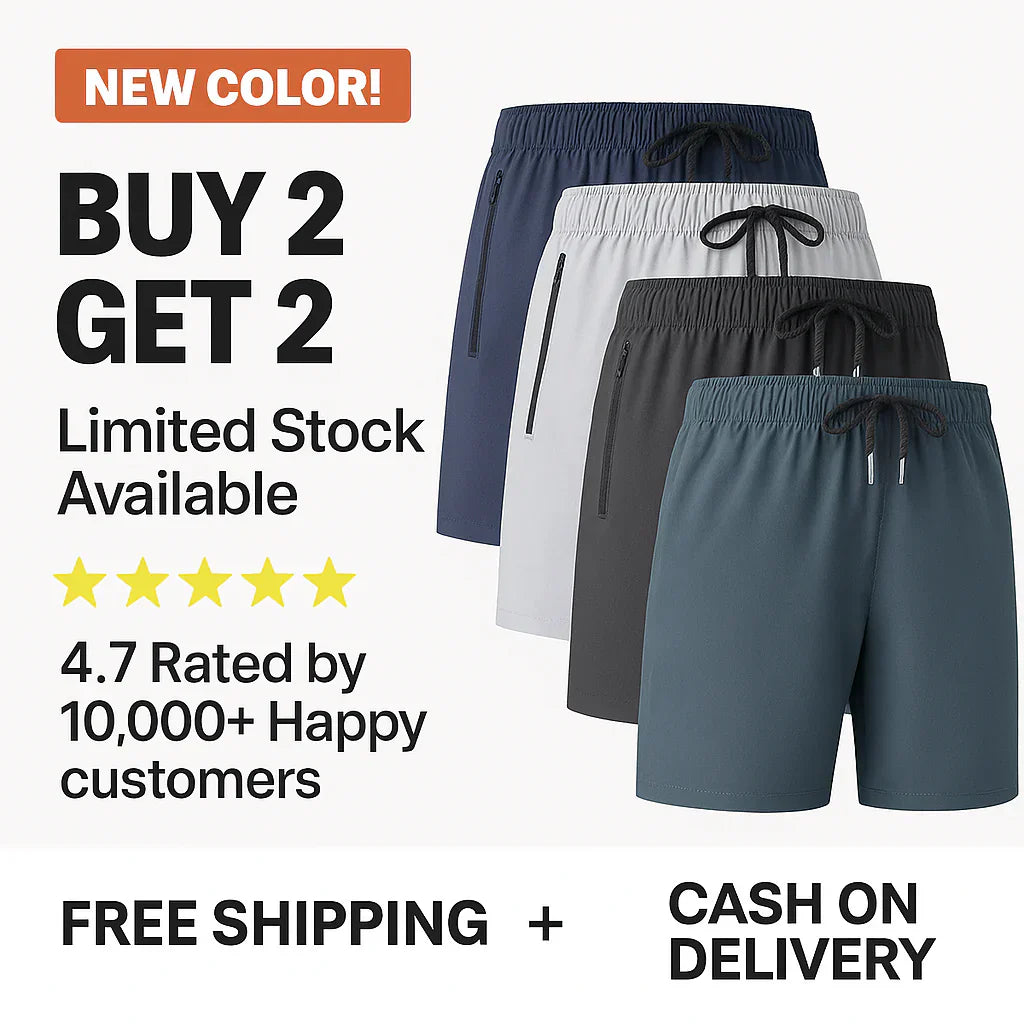 Stretchable Cotton Shorts for Summers 🌞👕